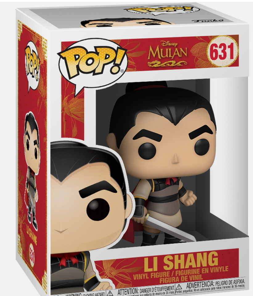 Funko Pop! Disney: Mulan: Li Shang #631