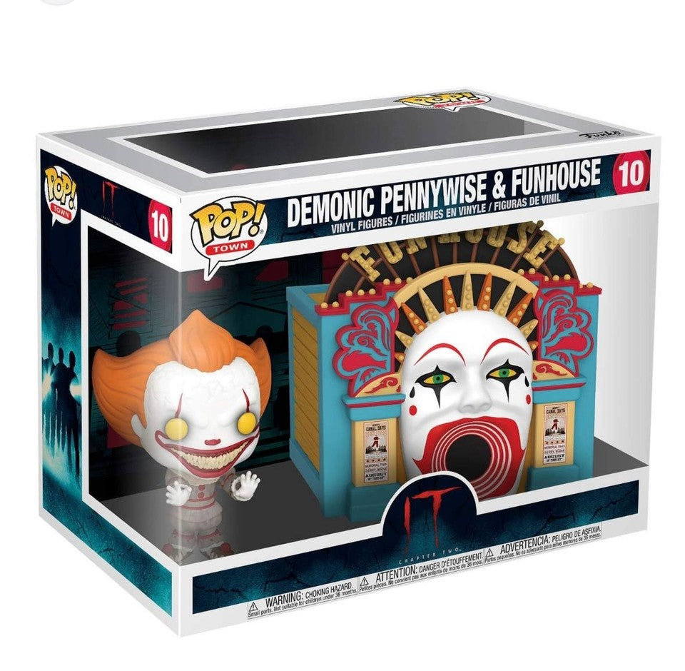 Funko Pop! Town: It - Demonic Pennywise & Funhouse #10