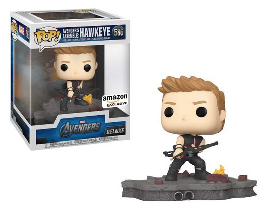 Funko Pop! Deluxe: Avengers Assemble: Hawkeye #586 Amazon Exclusive