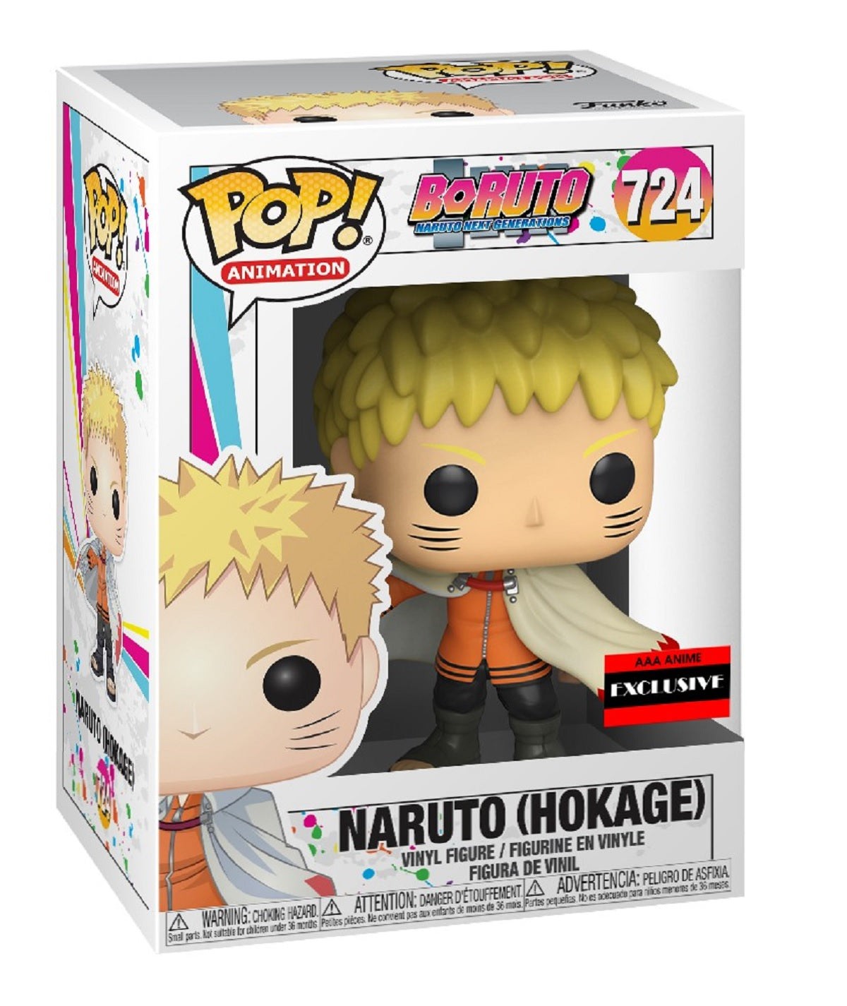 Funko PoP! Animation: Boruto: Naruto Hokage #724  AAA Exclusvie