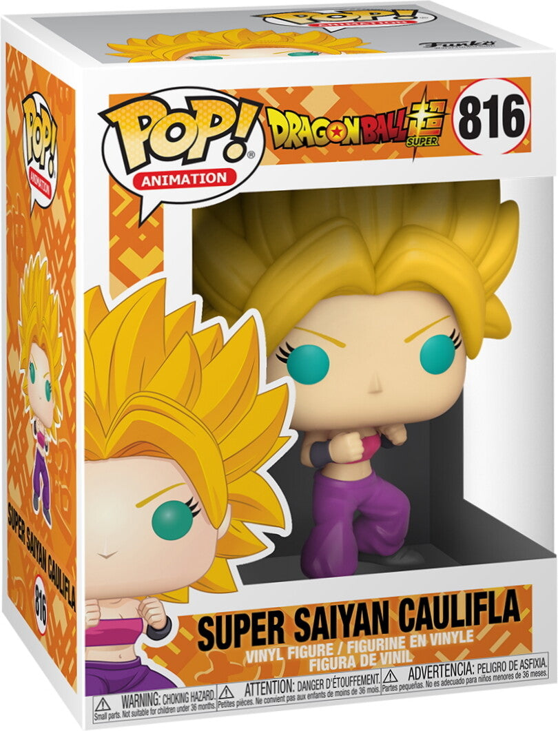 Funko Pop! Animation: Dragonball Super: Super Saiyan Caulifla #816