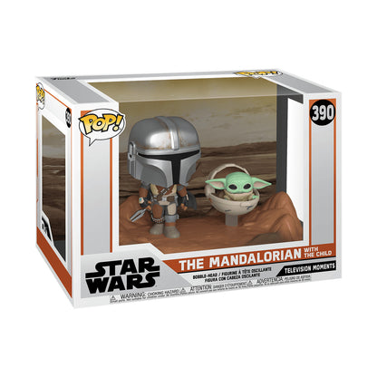 Funko Pop: The Mandalorian with The Child #390
