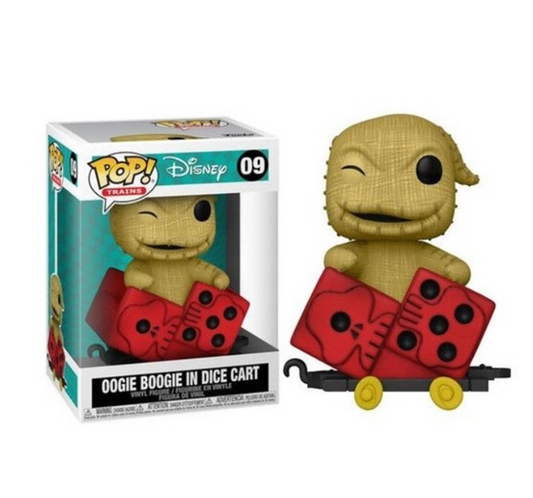 Funko Pop! Trains: Oogie Boogie in Dice Cart #09