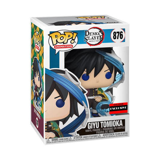 Funko Pop! Animation: Demon Slayer: Giyui Tomioka #876 - AAA Anime Exclusive