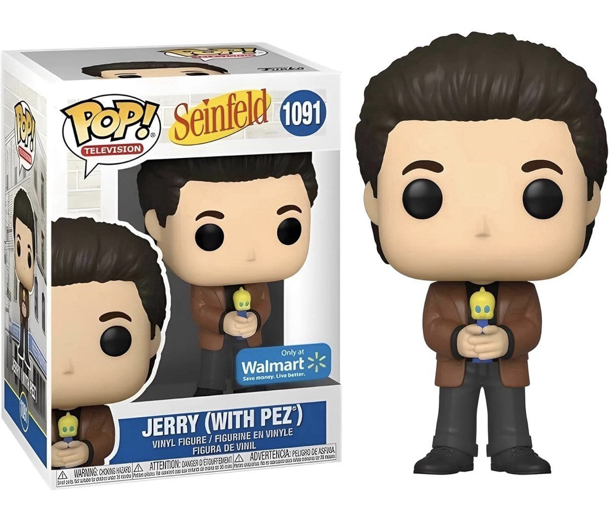 Funko POP! Seinfeld: Jerry with Pez #1091 - Walmart Exclusive
