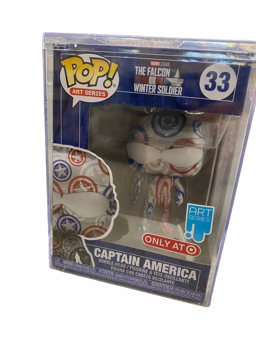 Funko Pop! Art Series: Falcon Winter Soldier: Captain America #33