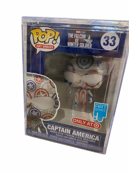 Funko Pop! Art Series: Falcon Winter Soldier: Captain America #33