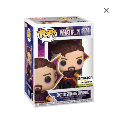 Funko Pop! Marvel What if: Doctor Strange Supreme #874 Amazon Exclusive GITD