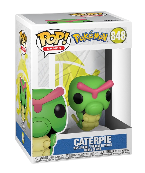 Funko Pop! Games: Pokemon: Caterpie #848