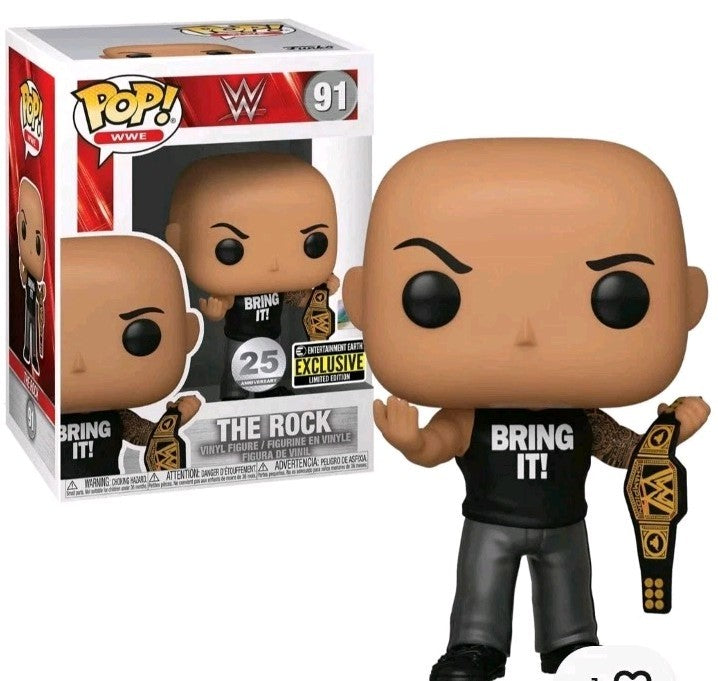 Funko Pop! WWE: The Rock #91