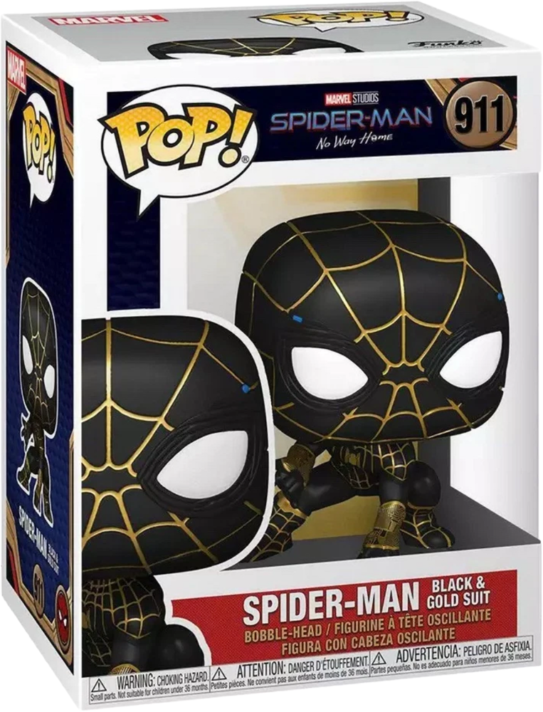 Funko Pop! Spider-Man No Way Home: Spider-Man Black & Gold Suit