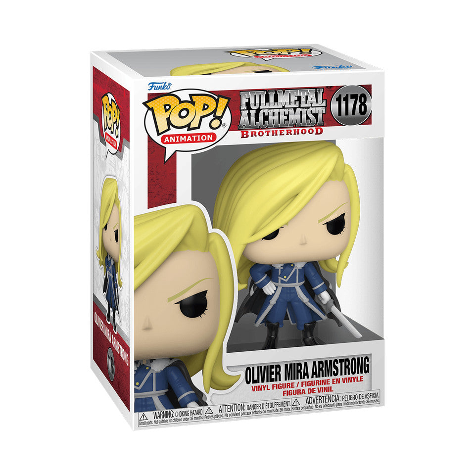 Funko Pop! Animation: Full Metal Alchemist Brotherhood: Oliver Mira Armstrong #1178