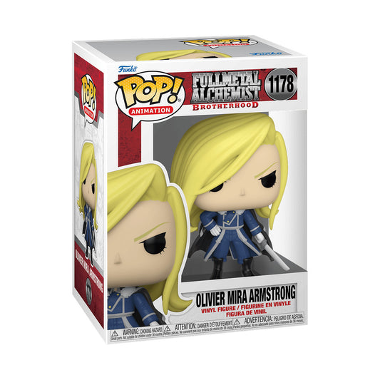 Funko Pop! Animation: Full Metal Alchemist Brotherhood: Oliver Mira Armstrong #1178