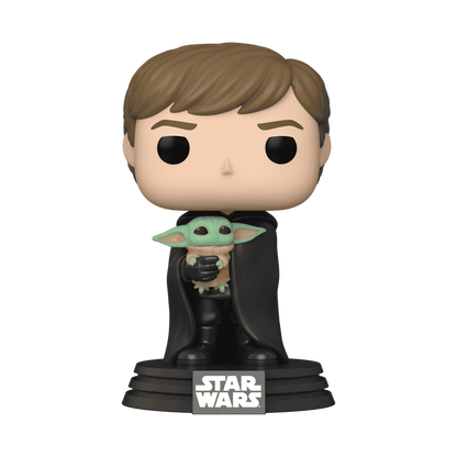 Funko Pop! Vinyl: Star Wars - Luke Skywalker with Grogu #482