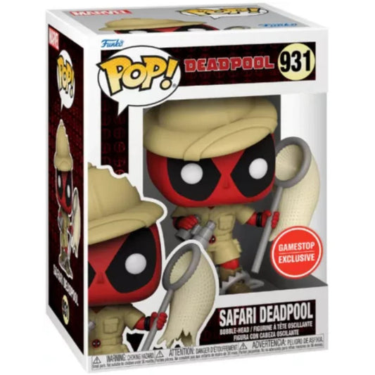 Funko Pop! Deadpool: Safari Deadpool #931 - Gamestop Exclusive