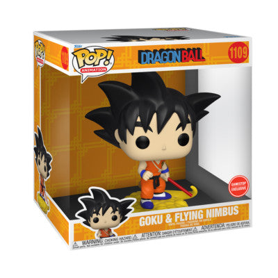 Funko POP! JUMBO: Animation: Dragonball: Goku & Flying Nimbus - Gamestop Exclusive