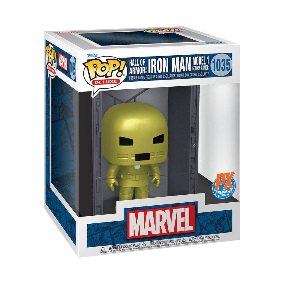 Funko Pop! Deluxe: Hall of Armor Iron Man #1035 PX Exclusive