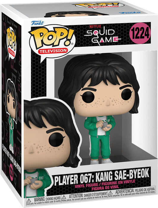 Funko Pop! Television: Squid Games: Player 067: Kang Sae-Dyeok