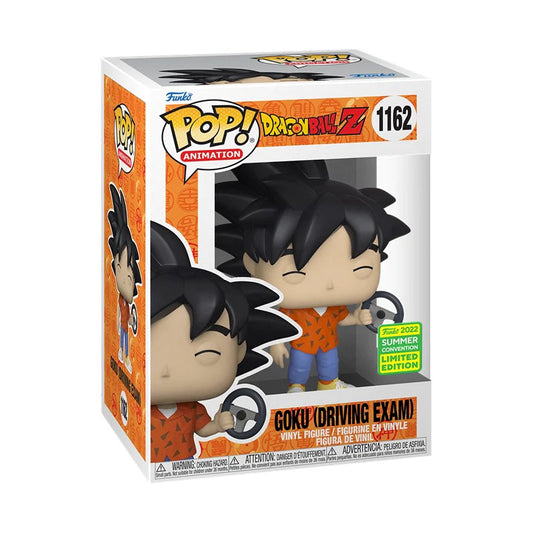 Funko Pop! Animation: Dragonball Z: Goku (Driving Exam) #1162 - 2022 Summer Convention Exclusive