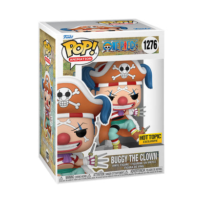 Funko Pop! Animation: One Piece: Buggy the Clown #1276 - Hot Topic Exclusive