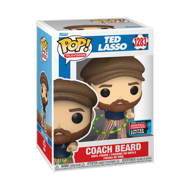 Funko Pop! Television: Ted Lasso Coach Beard #1283 2022 Fall Convention LTD