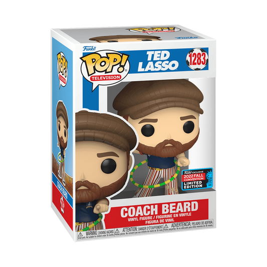 Funko Pop! Television: Ted Lasso Coach Beard #1283 2022 Fall Convention LTD