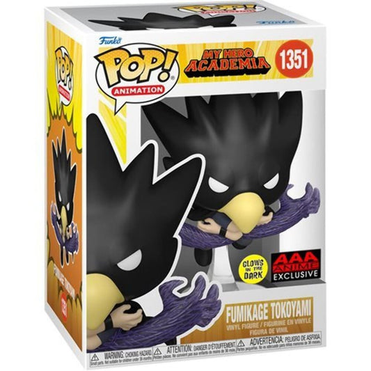 Funko POP! Animation: MHA: Fumikage Tokoyami #1351 - GITD - AAA Exclusive