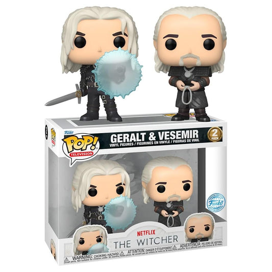 Funko Pop! Television: 2 Pack: The Witcher: Geralt & Vesemir
