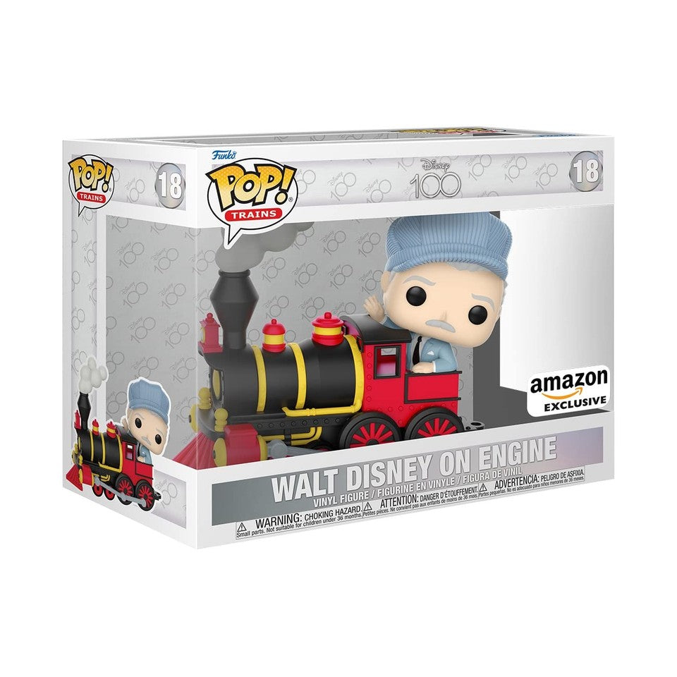 Funko Pop! Trains: Walt Disney on Engine #8 - Amazon Exclusive