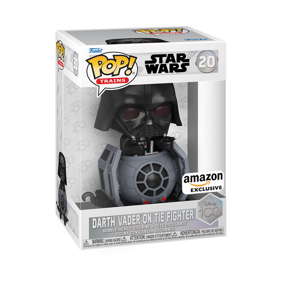 Funko Pop! Trains: Darth Vader On Tie Fighter #20 - Amazon Exclusive