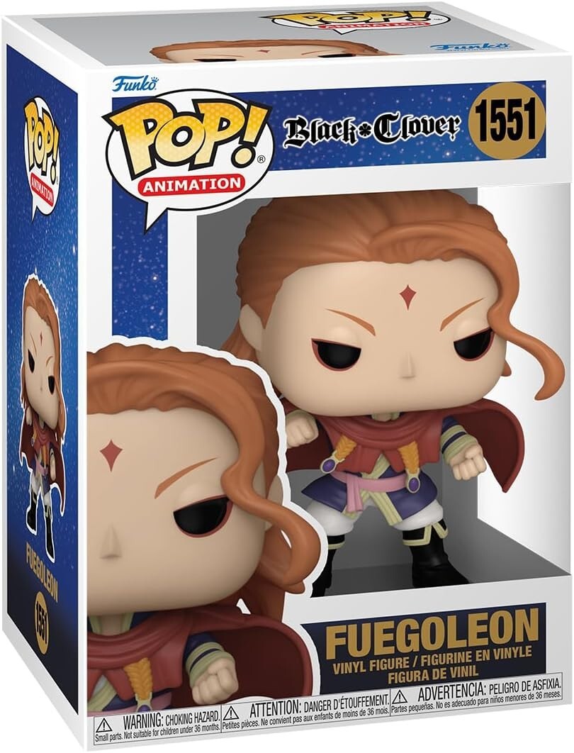 Funko Pop! Animation: Black Clover: Fuegoleon #1551