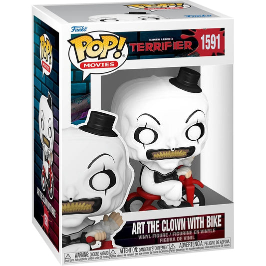 Funko Pop! Movies: Terrifier: Art The Clown with Bike #1591