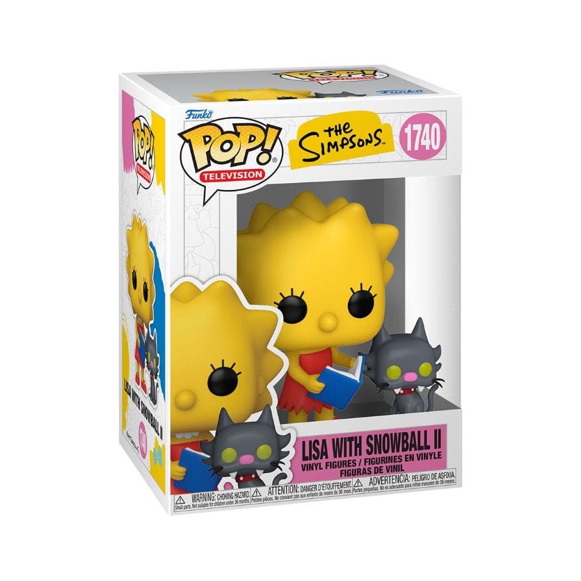 Funko Pop! Television: The Simpsons: Lisa With Snowball II #1740
