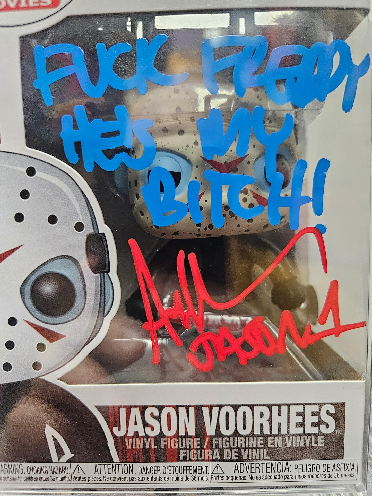 POP! Friday the 13th #01 Jason Voorhees signed by Lehman