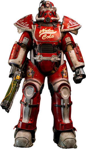 T-51 Nuka Cola Power Armor Statue