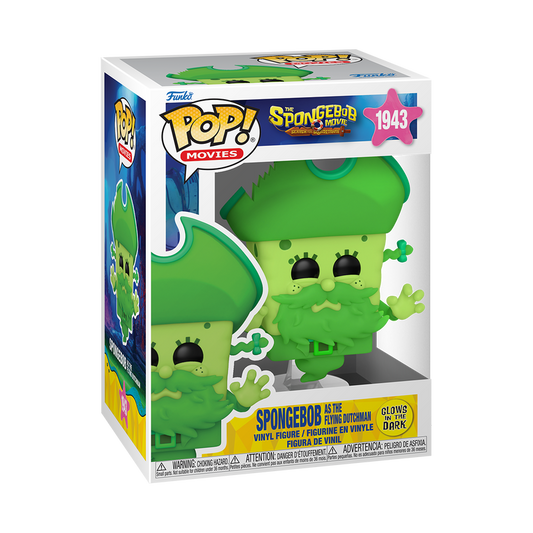 Funko Pop! Movies: Spongebob Movie: Spongebob as the Flying Dutchman GITD