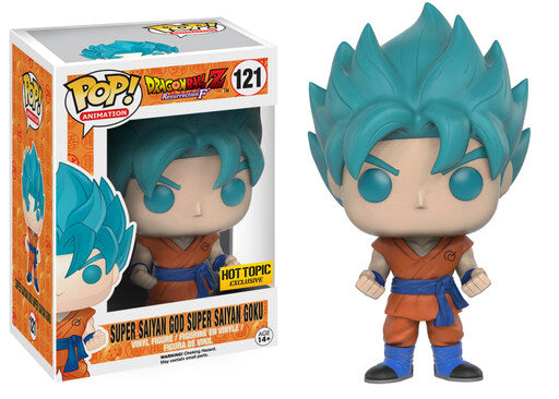 Funko POP! Animation: Dargonball Z - Super Saiyan God Super Saiyan Goku (Hot Topic)