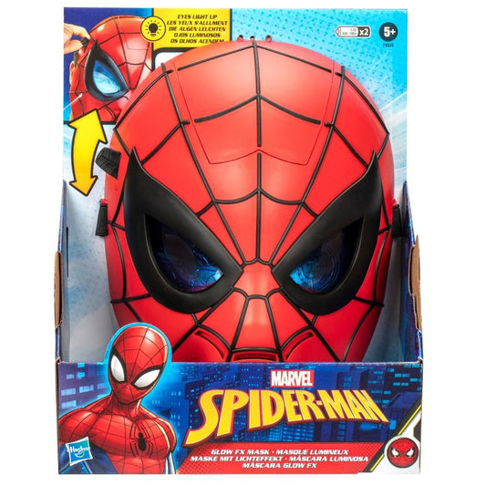 Marvel Spider-Man Glow FX Mask, Light-Up Role Play Toy