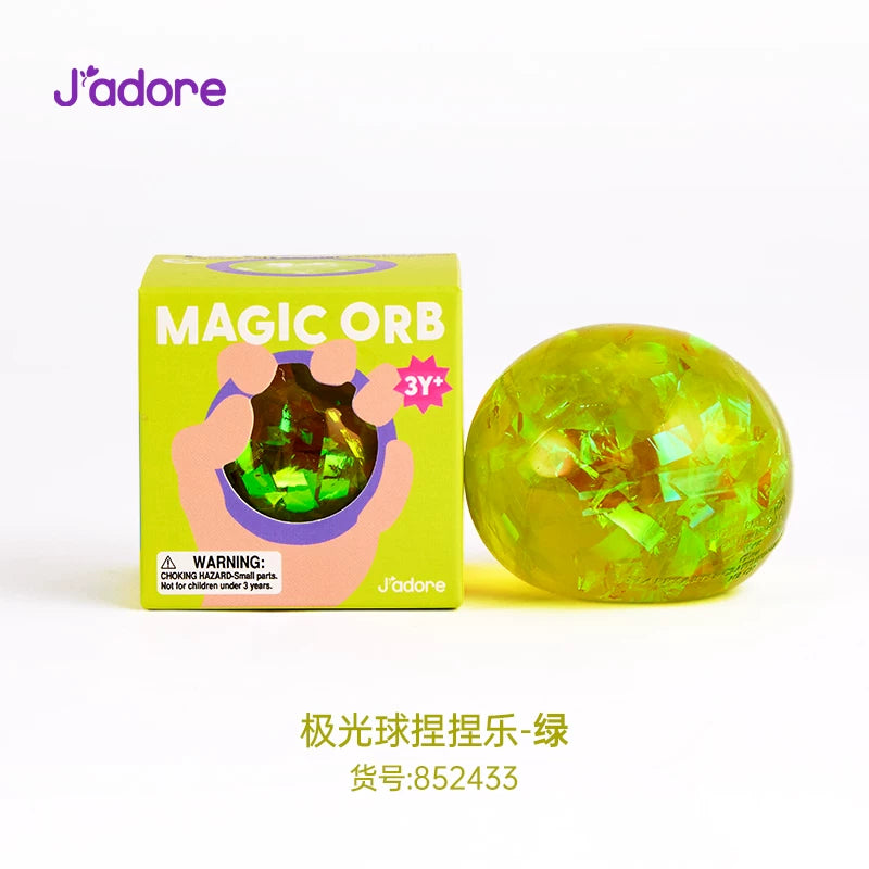 Magic Orb - Green | J'adore Aurora Squeeze Ball