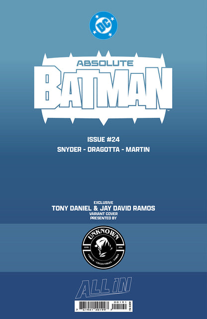 ABSOLUTE BATMAN #24 TONY DANIEL EXCLUSIVE VAR (09/23/2026)