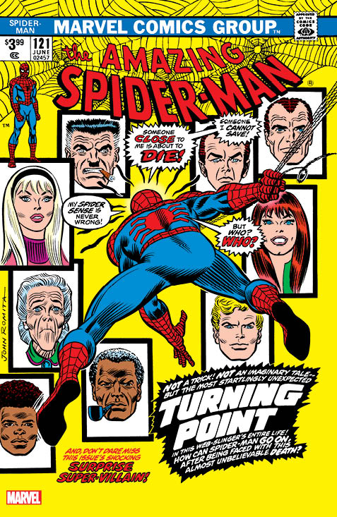 [Foil] Amazing Spider-Man #121 Facsimile Edition Unknown Comics John Romita Exclusive Var (06/14/2023)