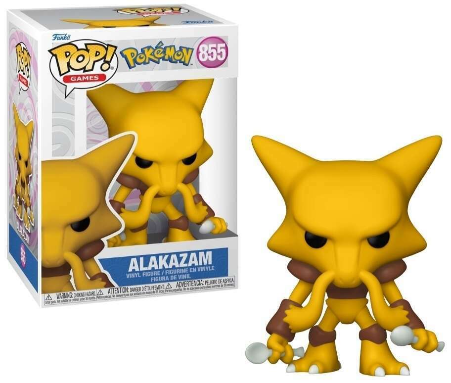 Funko Pop! Games: Pokemon: Alakazam #855