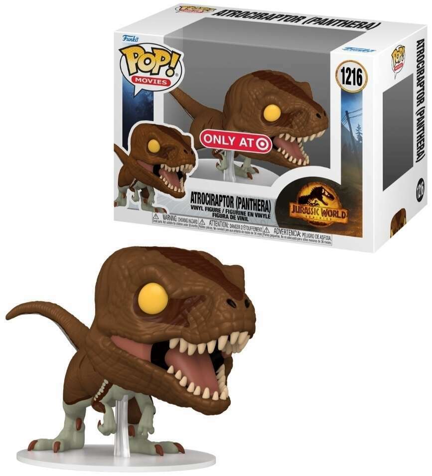 Pop Jurassic World Dominion Atrociraptor Target exclusive 1216