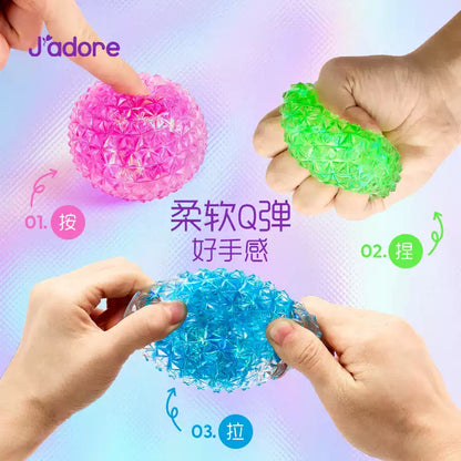 Spiky Orb Squishy - Purple | J'adore Diamond Series