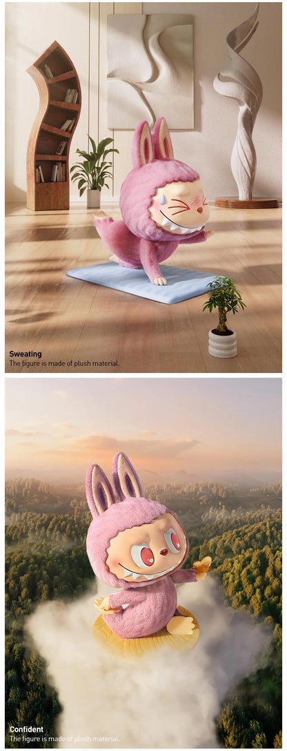 Labubu THE MONSTERS Lazy Yoga Series Figures