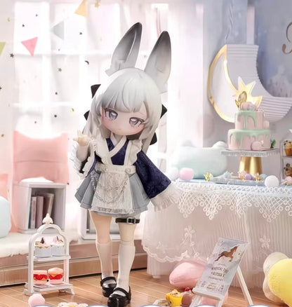 Moon Jumping Time Bunny Series 1/12 Action Figure BJD Blind Box