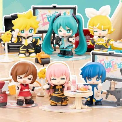 Buildable BLOKEES X Hatsune Miku Desktop Series BJD Blind Box