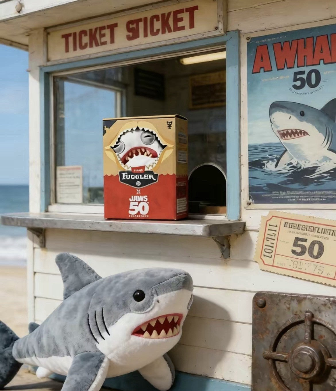 Fuggler Great White Shark Series Plush Toys