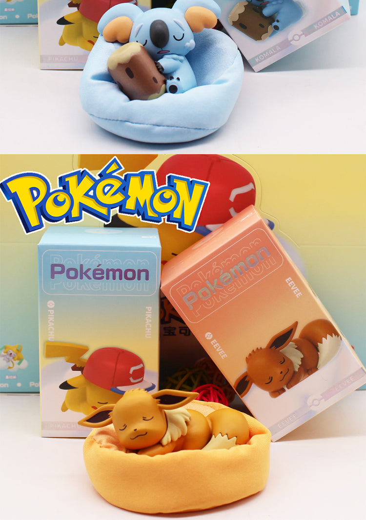 Pokemon Starry Dream Series Sleeping Kawaii