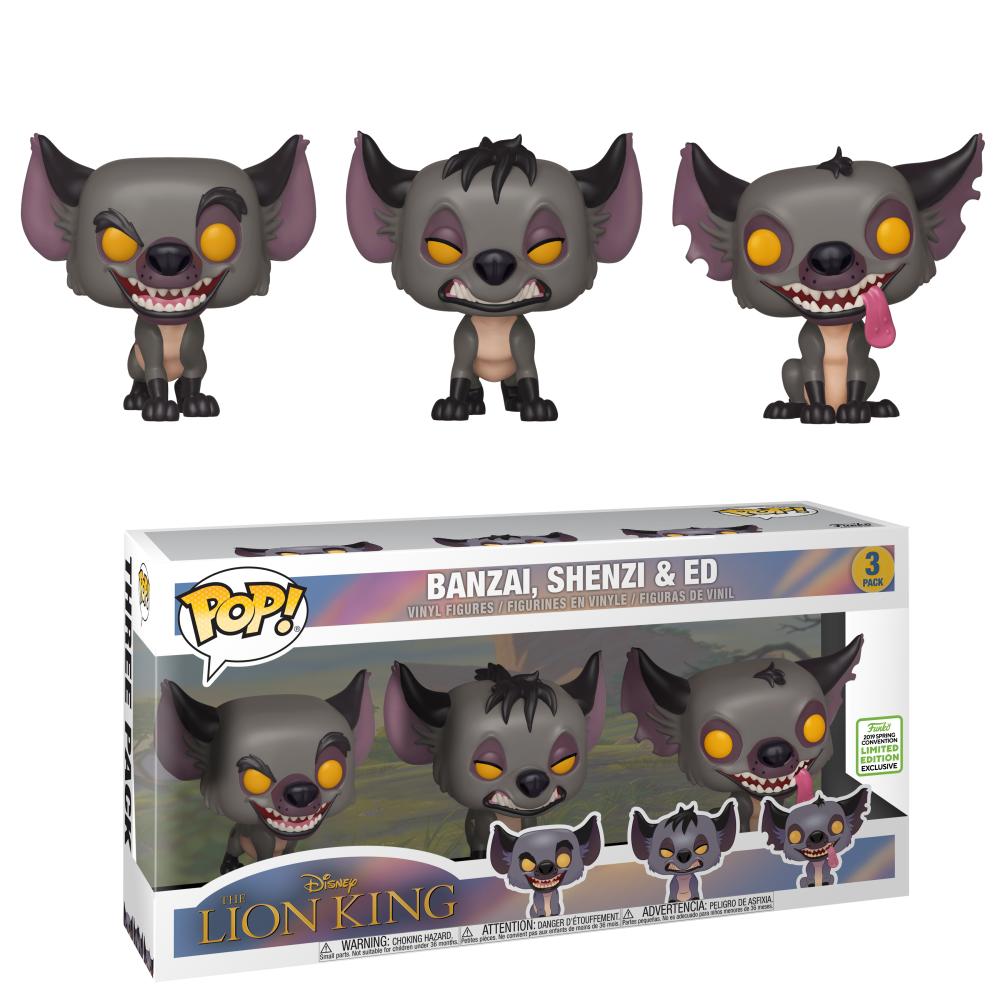 Pop Banzai, Shenzi & ED